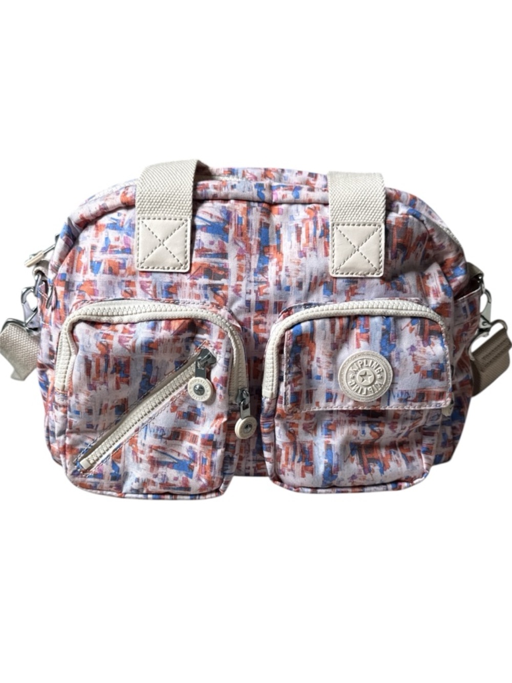 Kipling Defea Large Satchel Shoulder Handbag with Strap